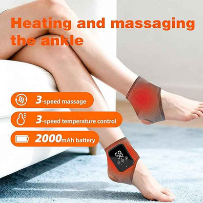 Portable electric foot and ankle massager