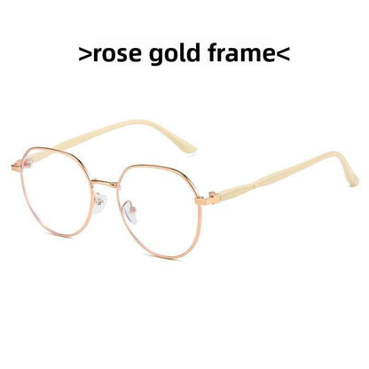 Anti Blue Light Photochromic Metal Frame Glasses