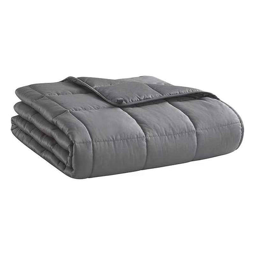 Weighted gravity blanket with glass beads for deep pressure therapy and sleep