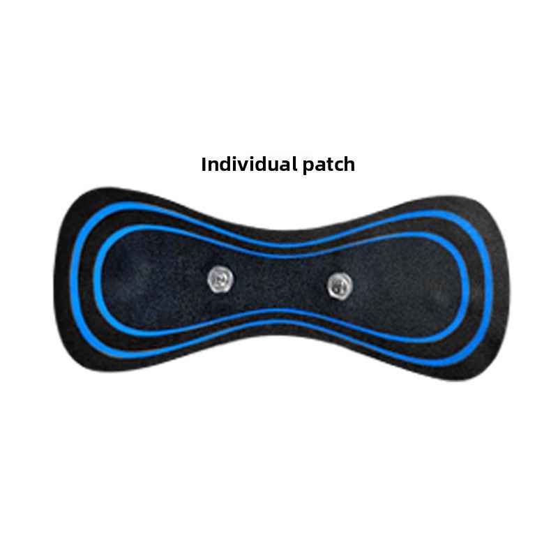 Portable EMS Muscle Stimulation Massager with Gel Pads