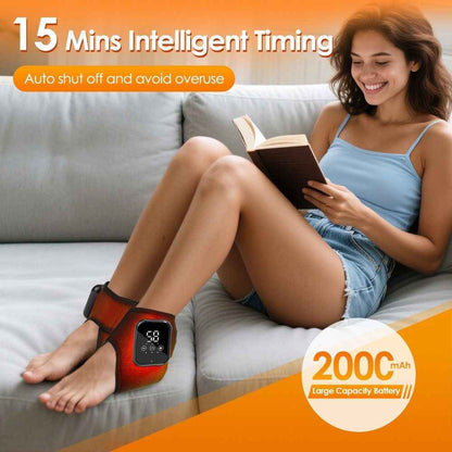 Portable electric foot and ankle massager
