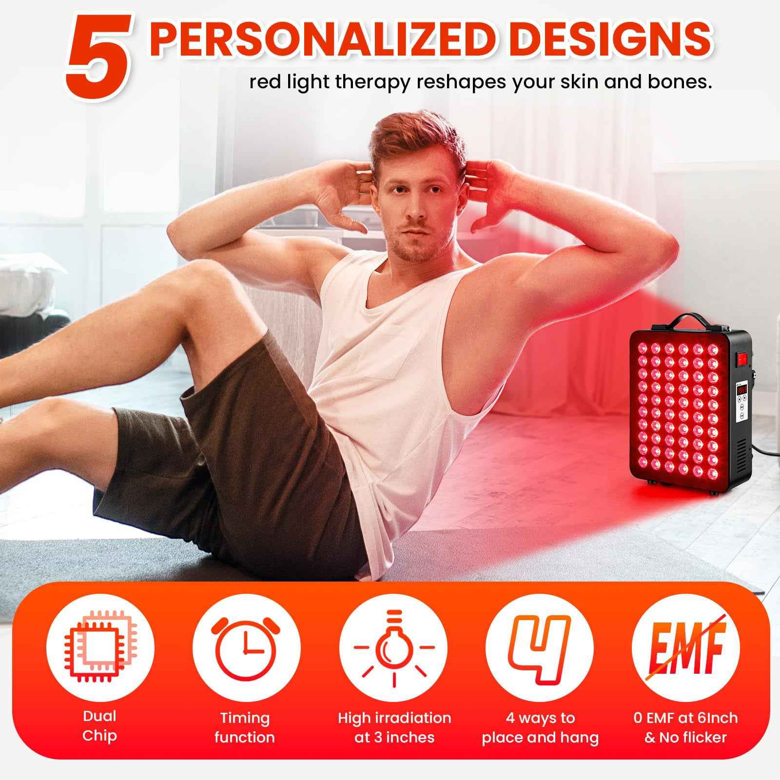 Flexible gooseneck heat lamp showing positioning versatility