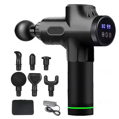 Professional Deep Tissue Massage Gun with 30 Speed Settings for Muscle Recovery and Pain Relief