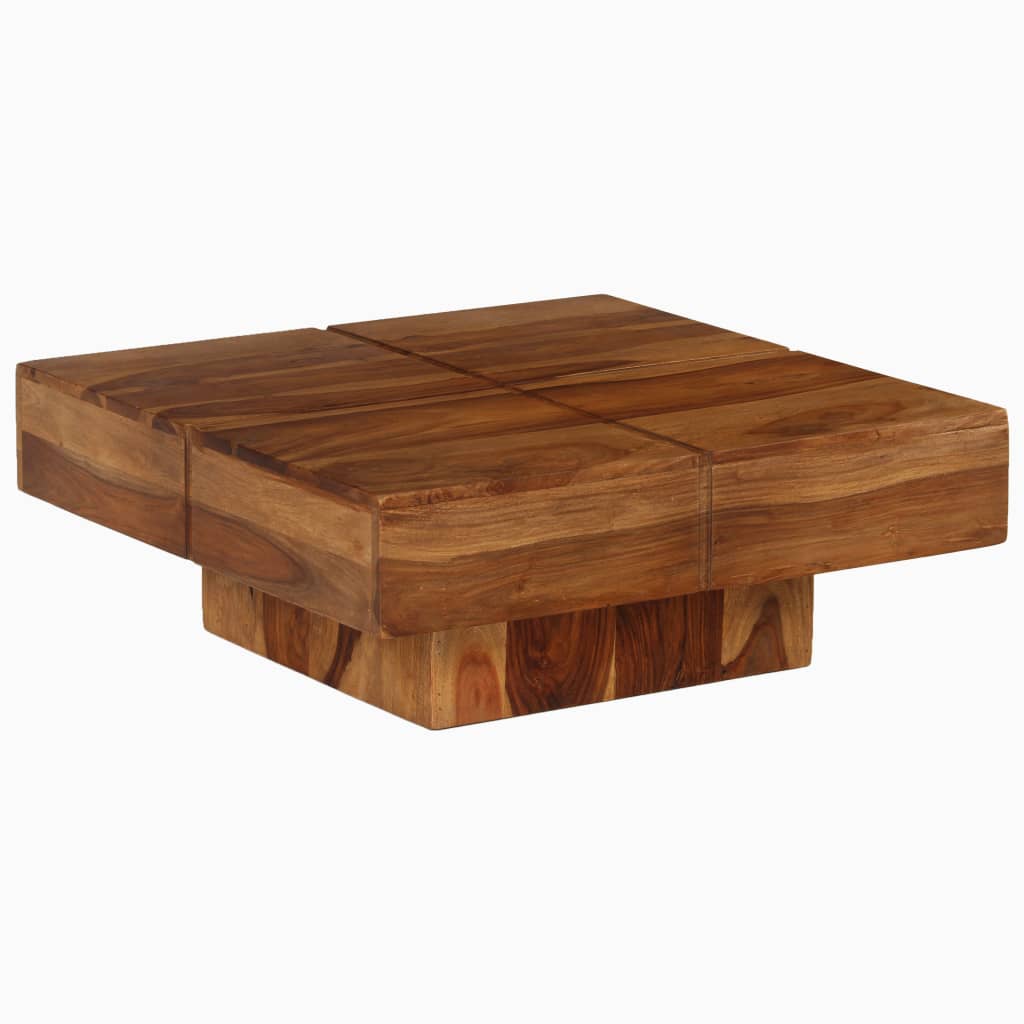 Coffee Table 80x Solid Acacia Wood   Coffee Table 80x
