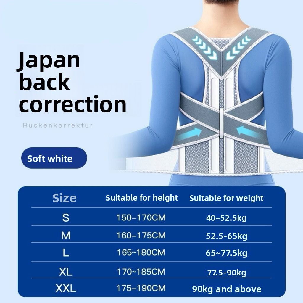 Smart Posture Correction Wearable with Vibration Alerts for Back Pain Relief and Spine Alignment