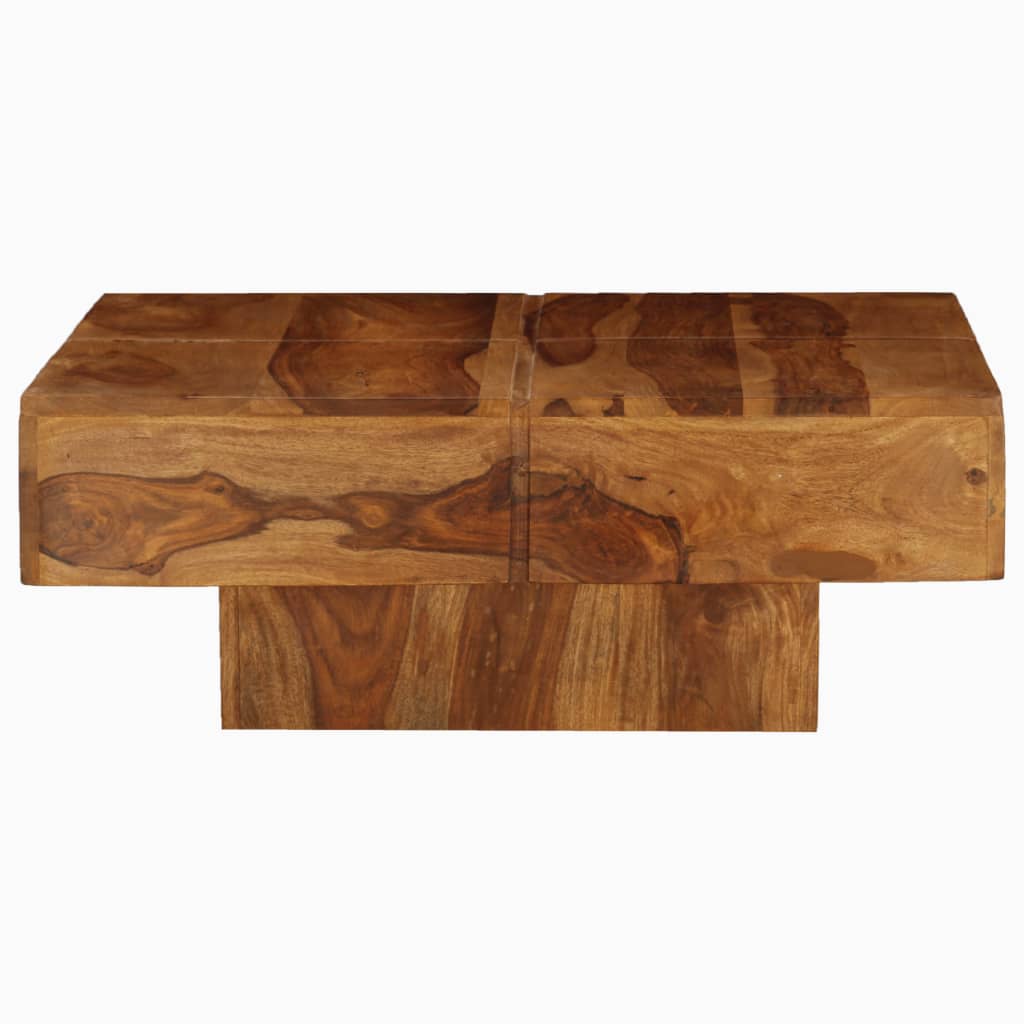 Coffee Table 80x Solid Acacia Wood   Coffee Table 80x