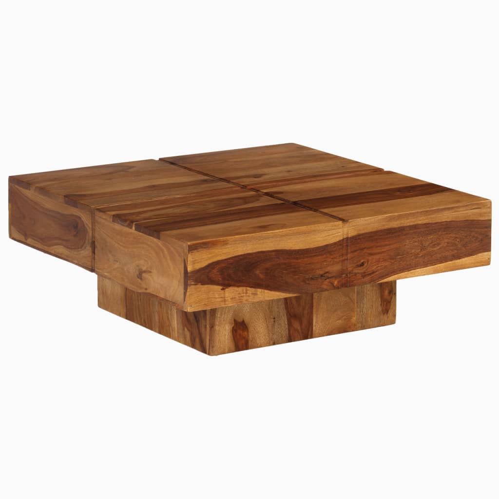 Coffee Table 80x Solid Acacia Wood   Coffee Table 80x