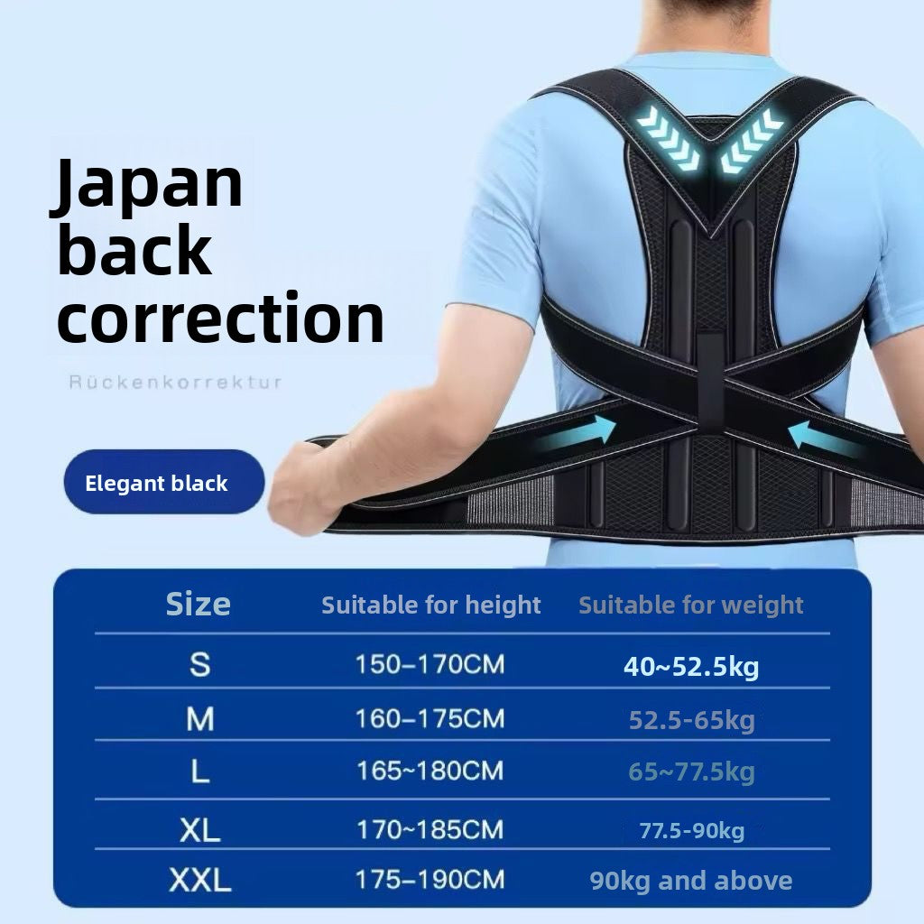 Smart Posture Correction Wearable with Vibration Alerts for Back Pain Relief and Spine Alignment